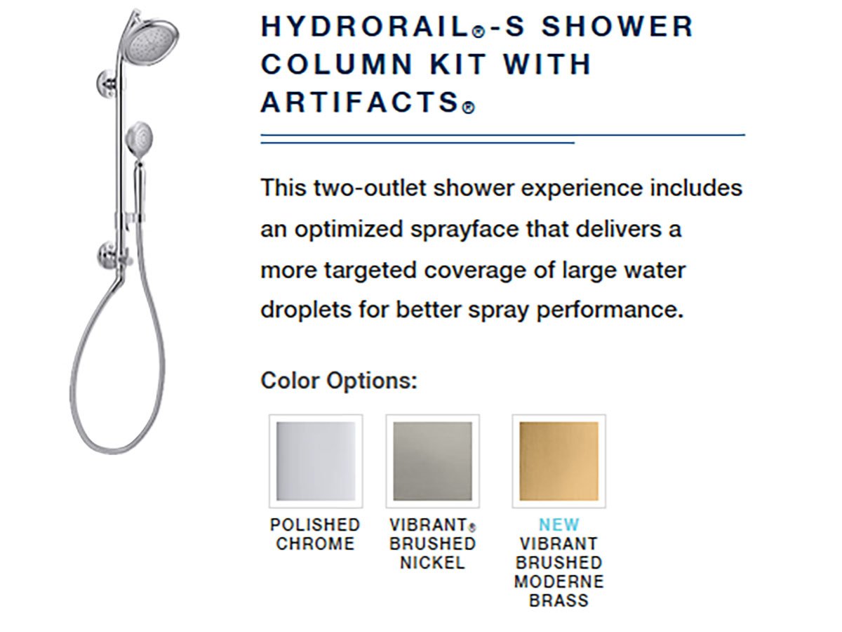 KOHLER Artifacts Showerhead