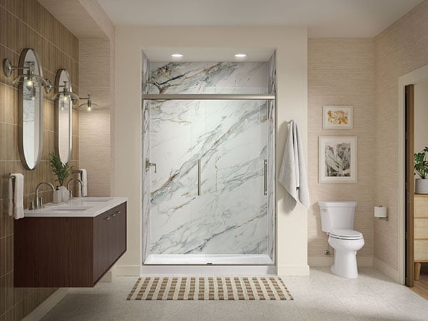 Calacatta Gold Shower