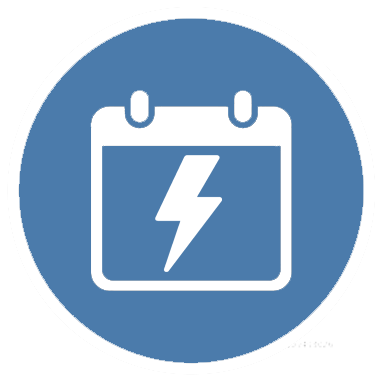 Calendar with checkmark icon symbolizing flexible appointment scheduling for Colorado bathroom remodeling.