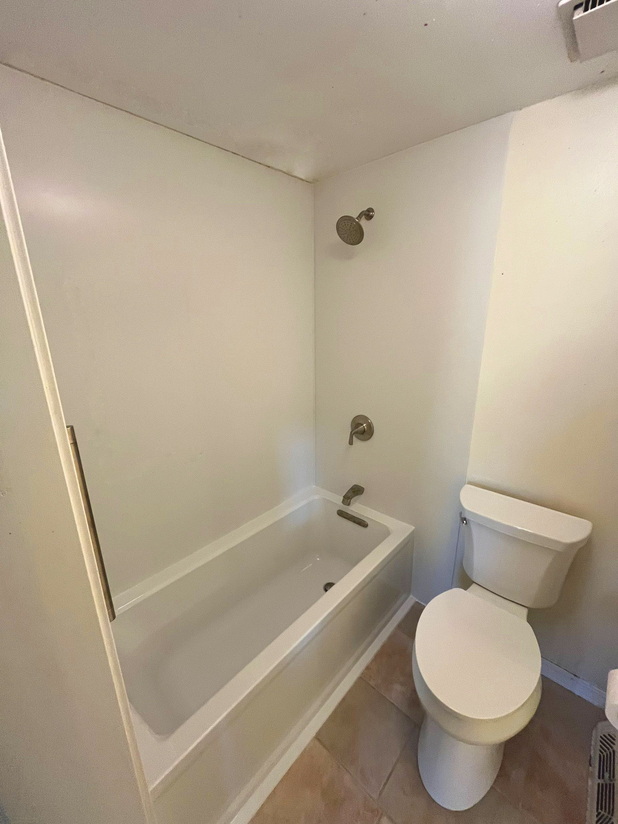 A tub/shower remodel installed on Columbine Way in Centennial, Colorado