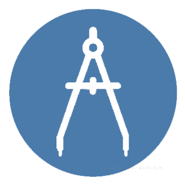 Architect compass icon representing professional bathroom design consultations by HomePride