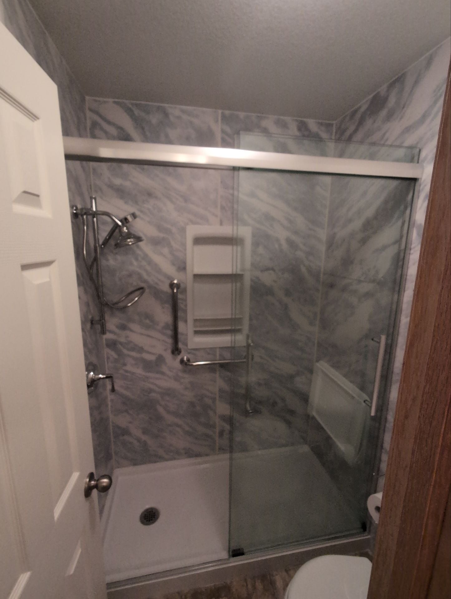 Tub-to-shower remodel in Greeley, CO