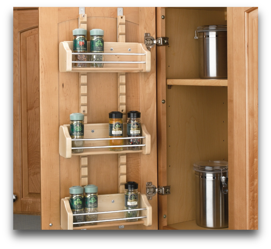 Door Mounted Spice Rack