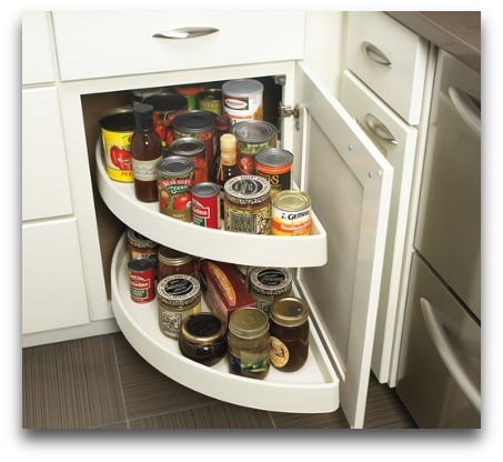Half Lazy Susan