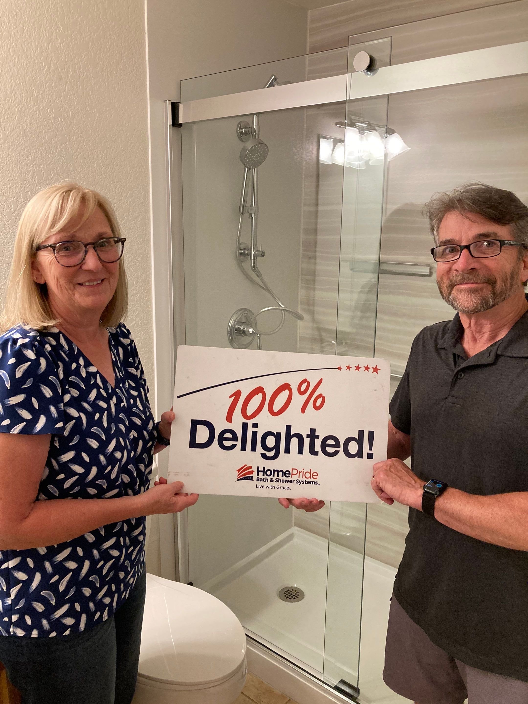 100% Delighted HomePride Customer