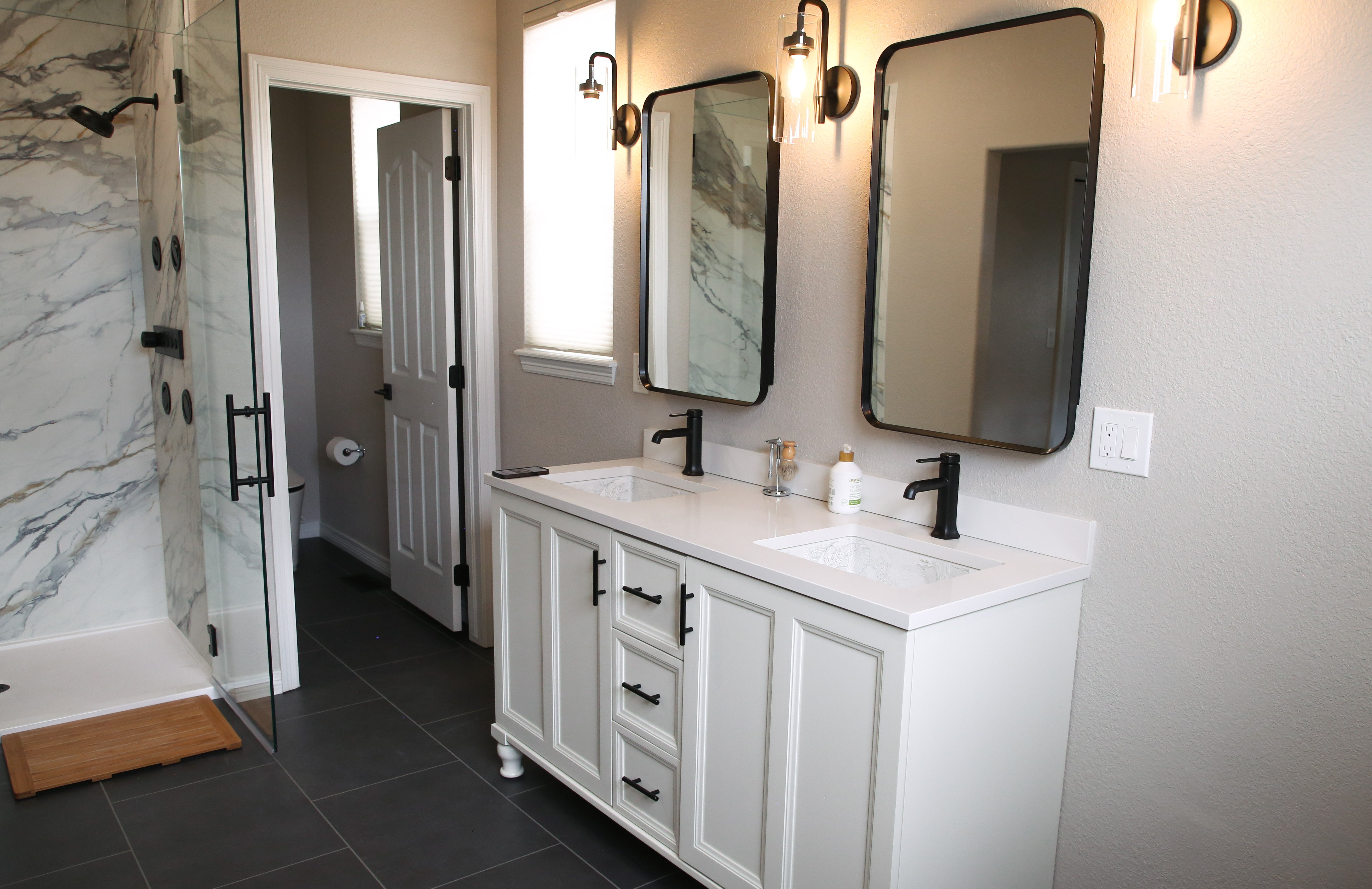 Upgraded Kohler bathroom remodel in Castle Rock