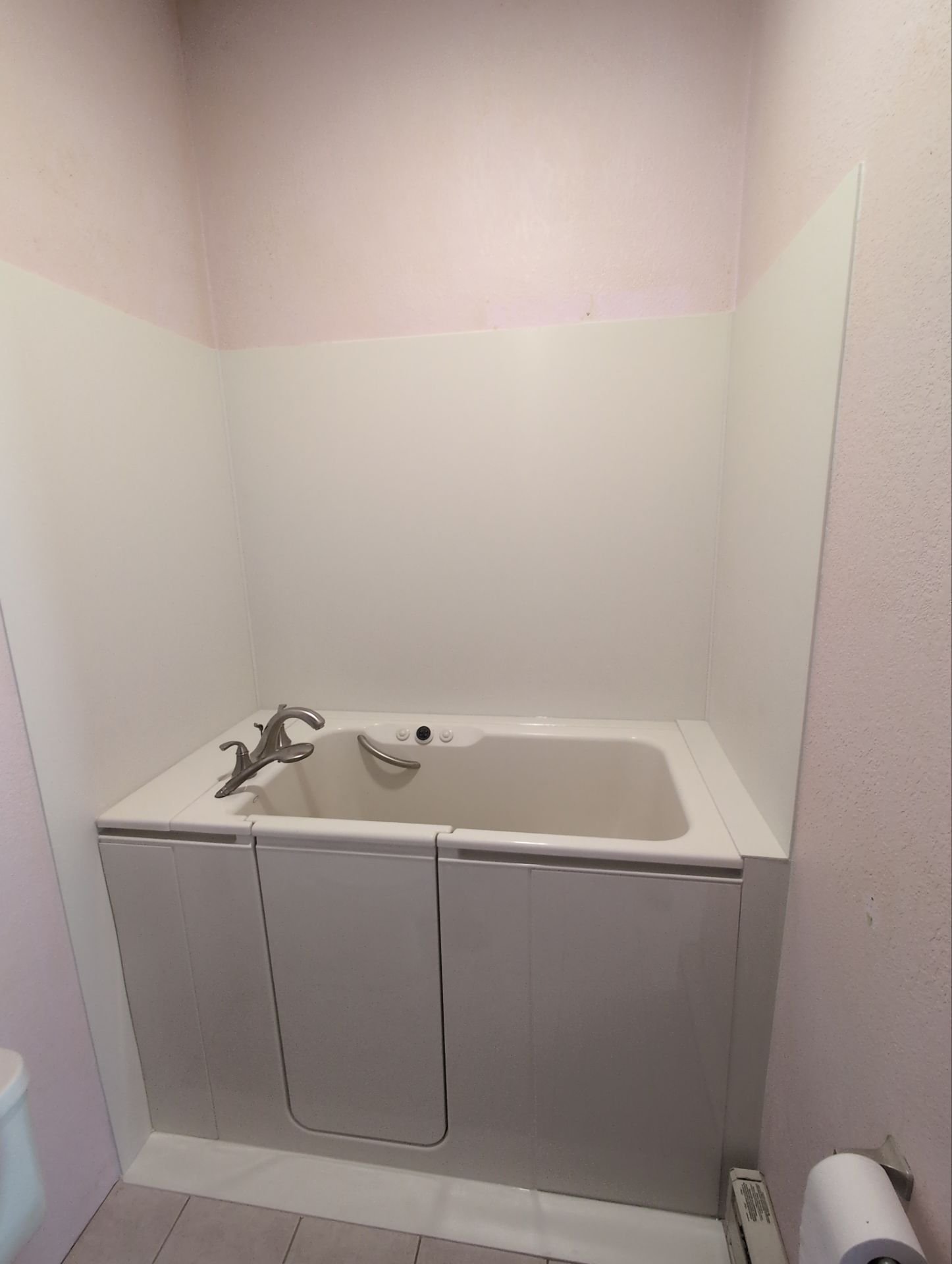 Walk-in bathtub installation completed in Pueblo, Colorado on Horse Creek Road designed for safer entry and daily use