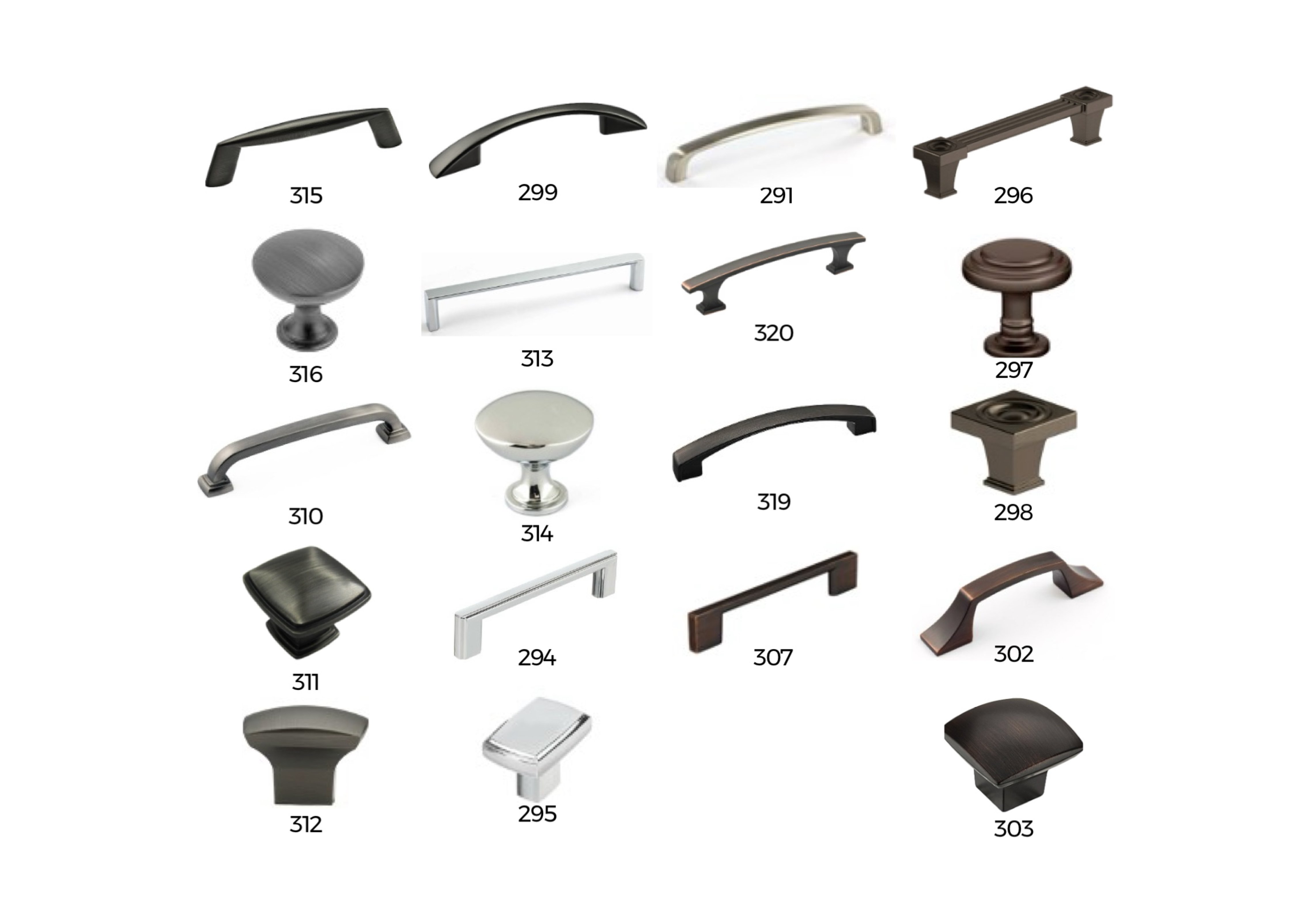 Kitchen Cabinet Hardware Options