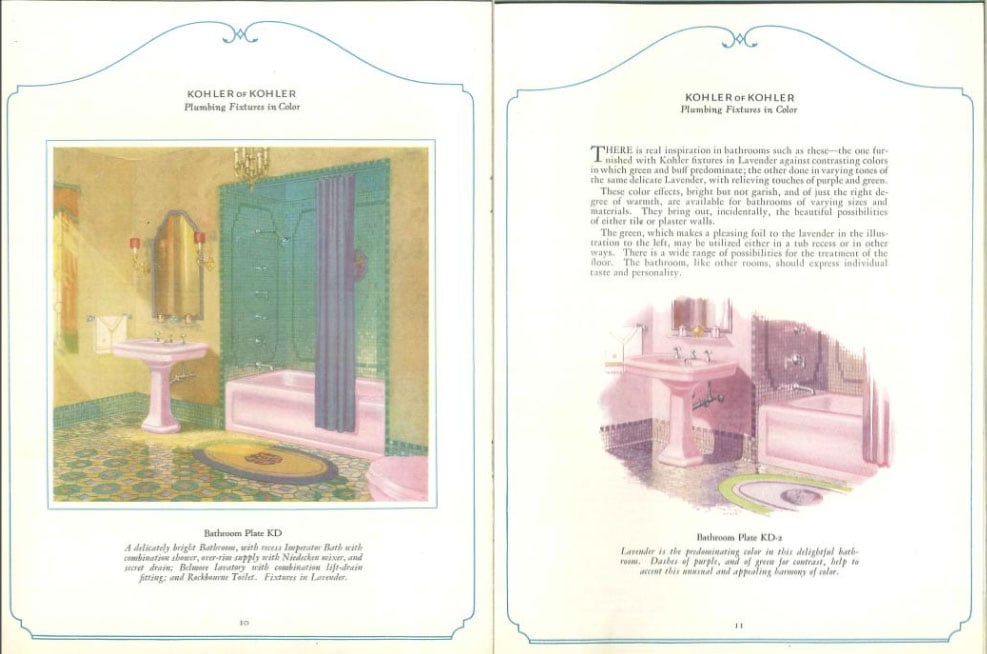 Kohler Catalogue 1928