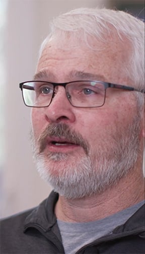 Evergreen, CO homeowner Brad Andrews explains why he chose HomePride to Replace his Problem Tile with a new Luxstone shower