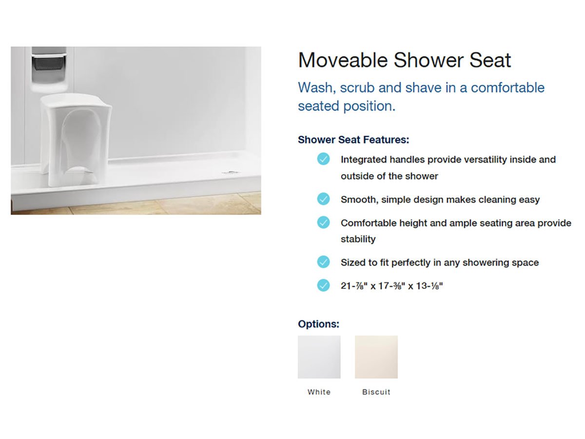 Moveable Shower Seat
